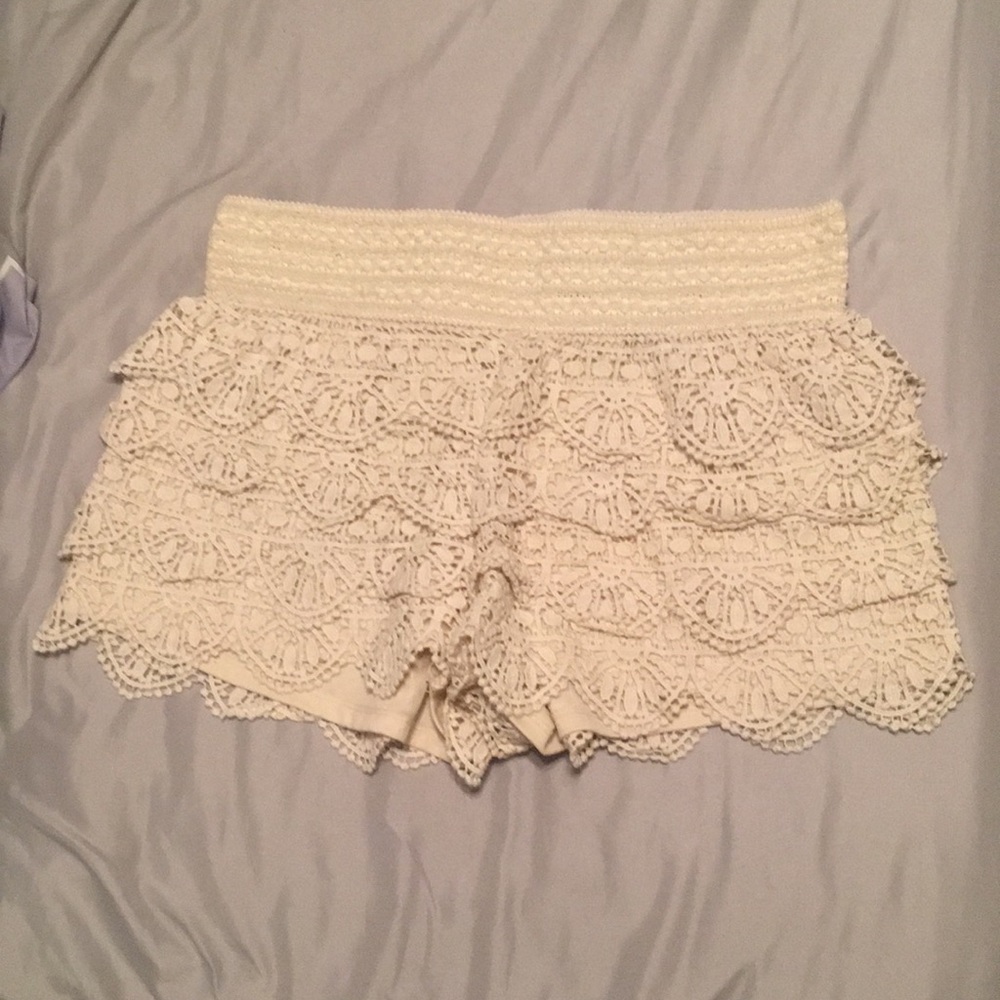 Lace shorts
